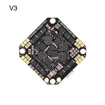 

1PCS Toothpick F4 1-4S AIO Brushless Flight Controller 20A(BLHeli_S) with Betaflight MATEKF411 Processor FC OSD 1-4S for FPV RC