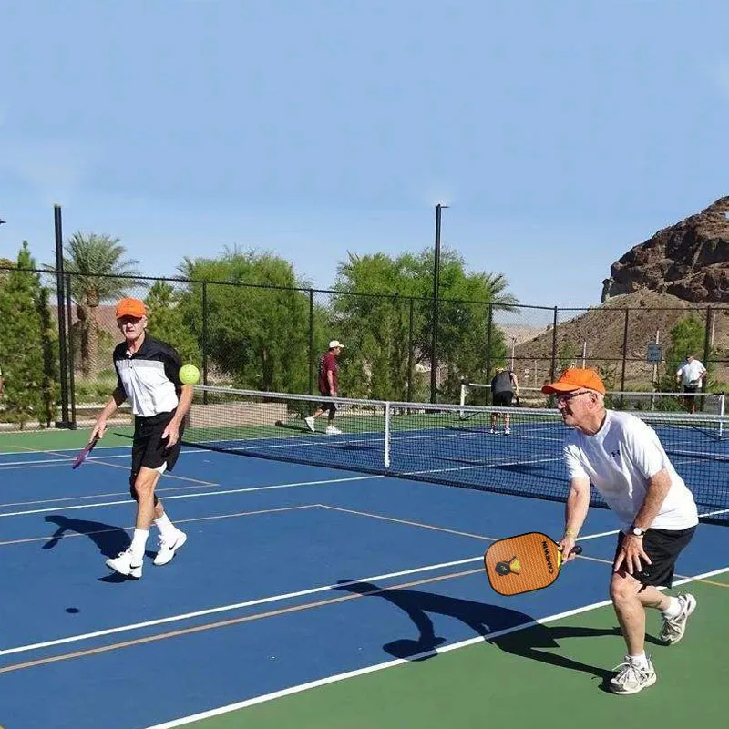 Pickleball Весло PE сотовым заполнителем теннисные ракетки Старший теннис крытый спорт на открытом воздухе игры ракетка для настольного тенниса сумка