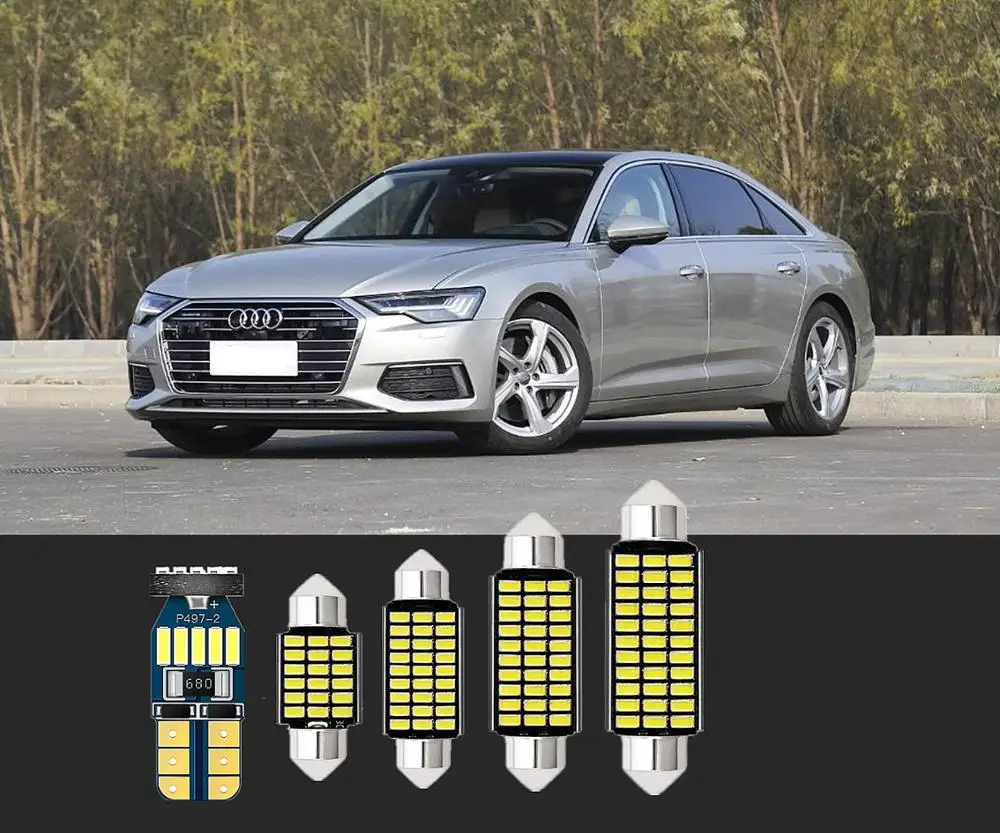 6 шт. внутренние фары для Audi T10 и 36 Allroad RS4 RS5 RS6 RS7 A1 A3 A4 A5 A6 A7 A8 Q3 Q5 Q7 | Автомобили