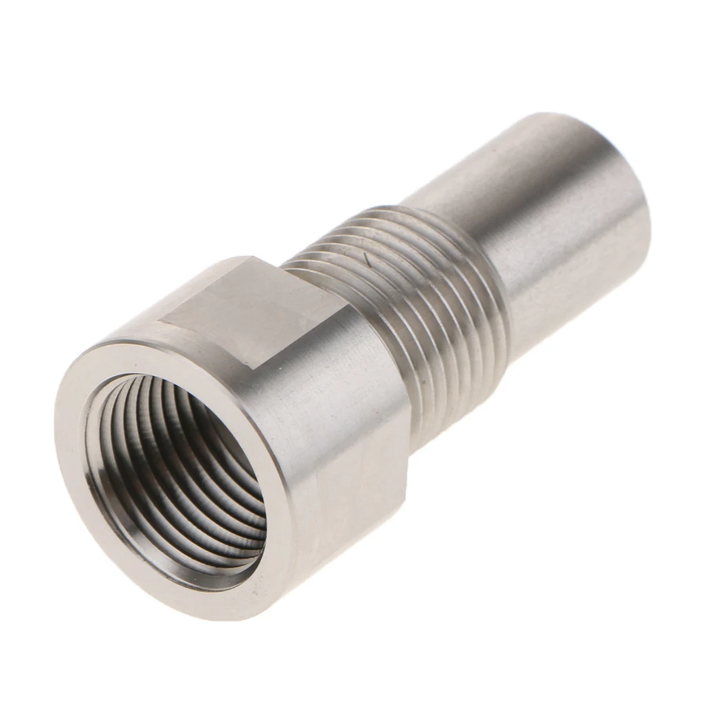 Universal Car Straight M18x1.5 Oxygen Sensor Extension Spacer CEL
