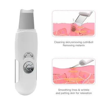 

Ultrasonic Peeling Machine Exfoliating Blackheads Face Lift Pore Deep Cleansing Beauty Device Shoveling Instrument