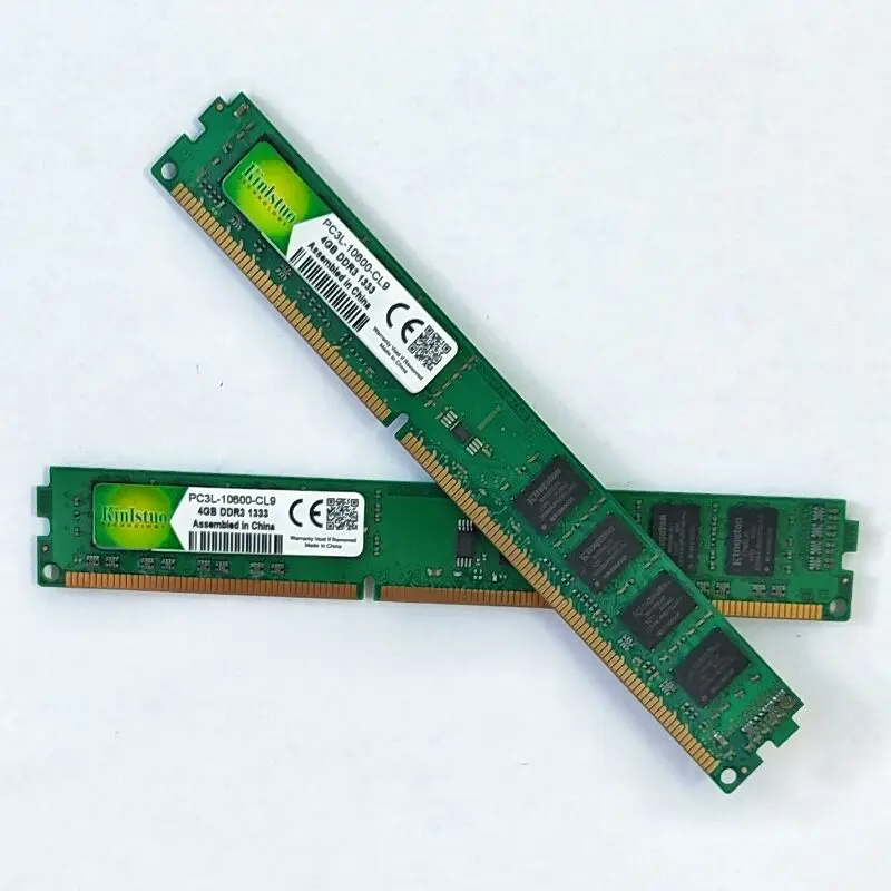 Kinlstuo RAMS DDR3 4 Гб 1333 МГц память для настольного компьютера KVR1333D3N9/4G INTEL и AMD |