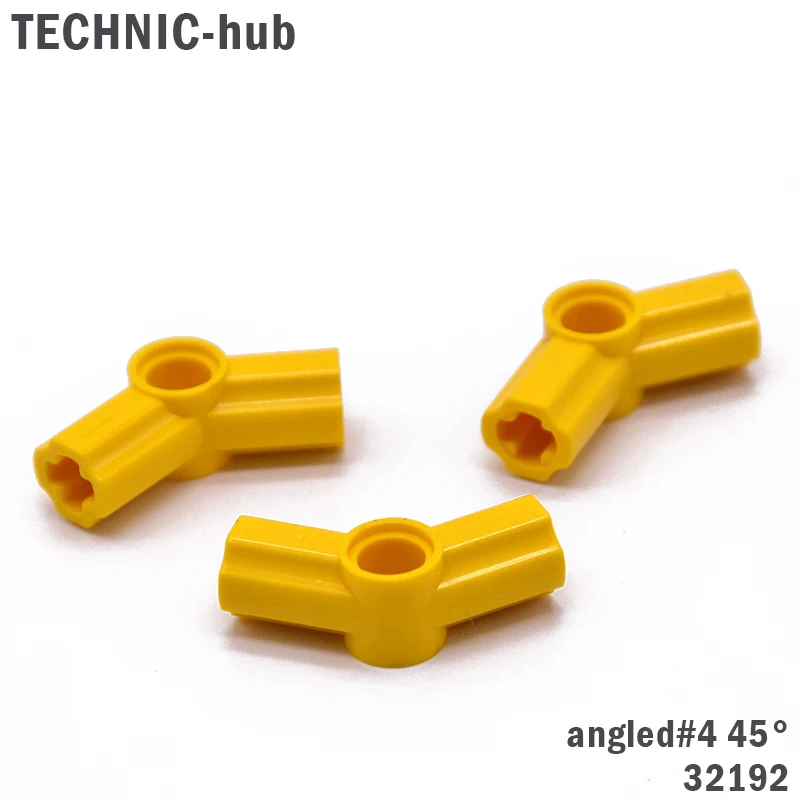 

20Pcs/lot MOC Technic Creative Hub Bricks 32192 Angled#4 Building Blocks Technic Creator Parts DIY Educational gifts Toys
