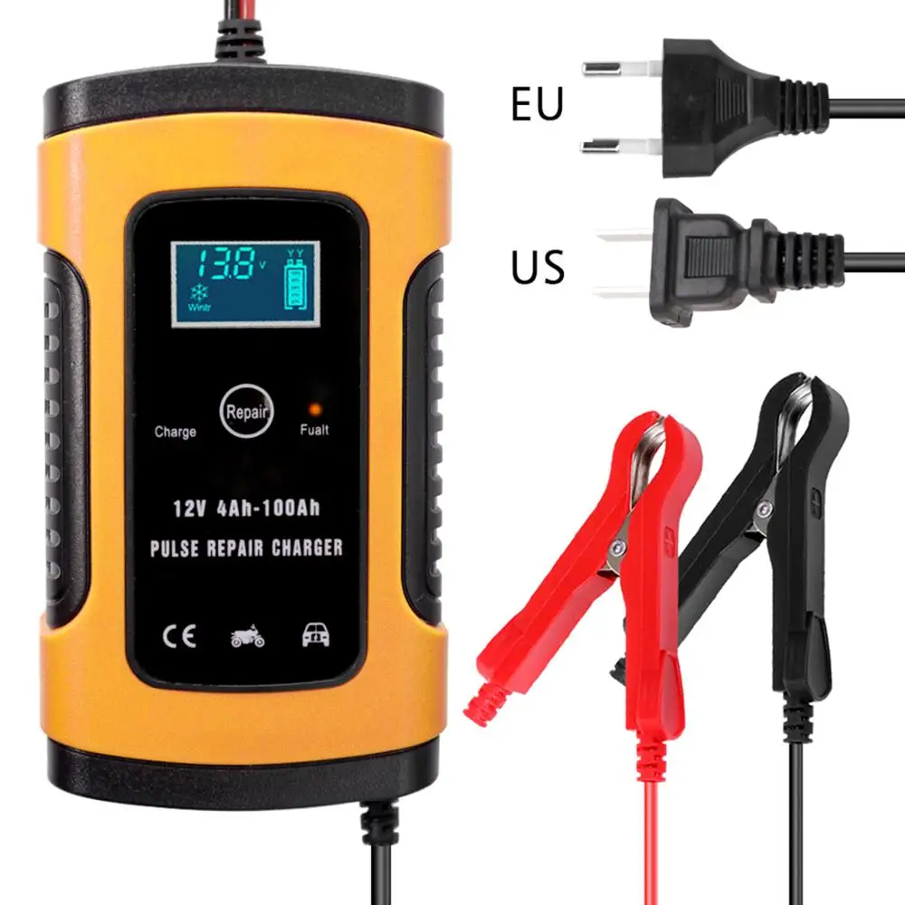 Full Automatic Car Battery Charger 110V 220V To 12V 6A Intelligent Fast
