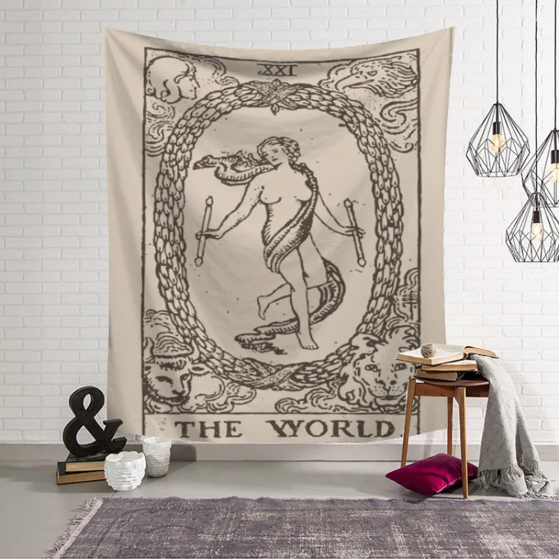 Cilected, серый солнечный гобелен с Луной, настенный, полиэстер, отшлифованный, с принтом комиксов, настенный, декоративный, пляжное полотенце, одеяло
