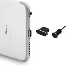 Алюминиевая Пылезащитная заглушка для IPhone 8 Pin зарядный порт 3,5 мм наушники для iPhone 8 Plus 7 X IPhone 5 5S Аксессуары для мобильных телефонов