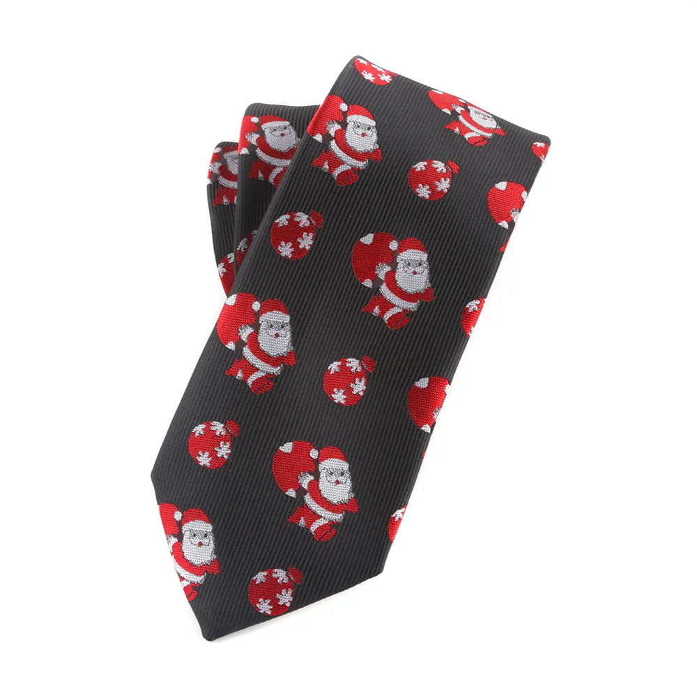 210685 Рождественская Снежинка, обтягивающие Галстуки для взрослых, для меня, праздничные вечерние, с рисунком дерева, повседневные Галстуки - Цвет: 210685
