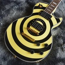 

Classic band electric guitar, beautiful appearance, solid wood, perfect timbre, free delivery home