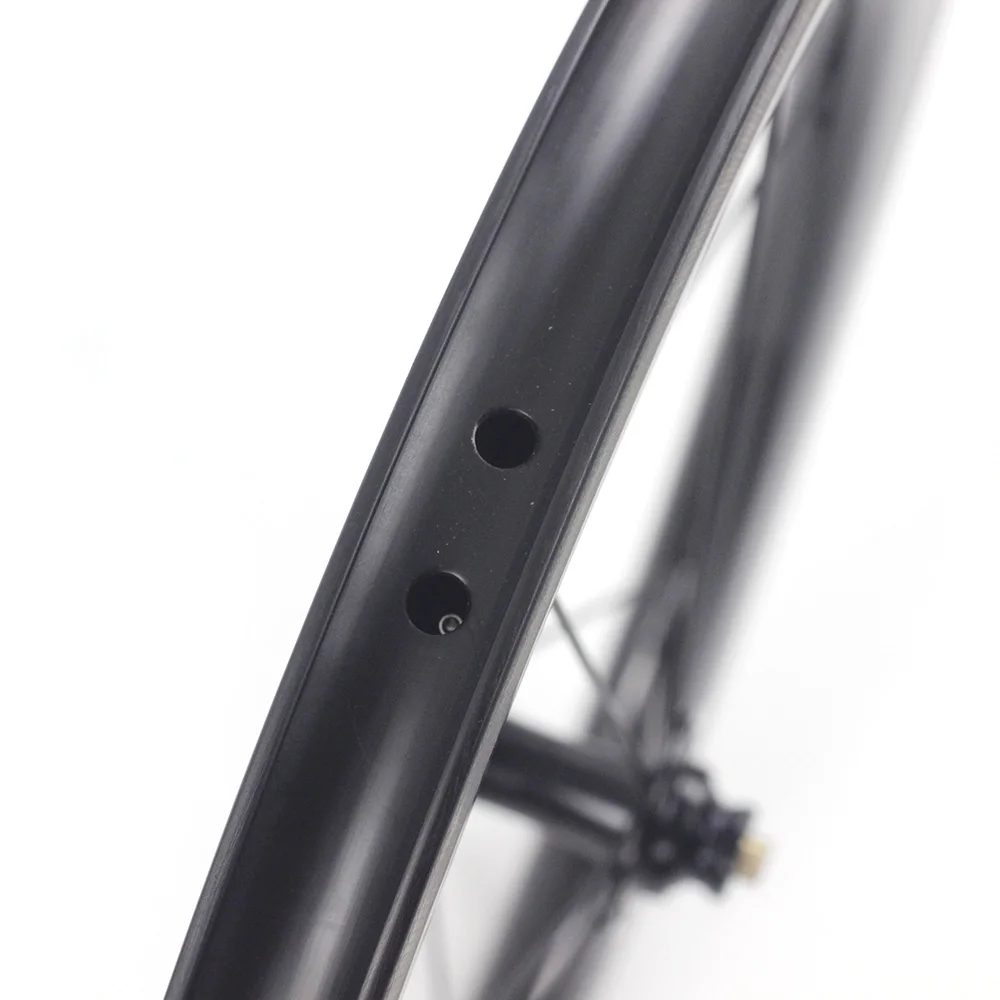

F+R Carbon Wheels 16" 1 3/8" 349 Rim Brake 38mm Clincher Inner Spoke For Brompton 3sixty Folding Bike Bicycle Wheelset