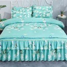 Новое покрывало, кровать, набор из четырех предметов, утолщенные Теплые Свадебные постельные принадлежности, стиль принцессы