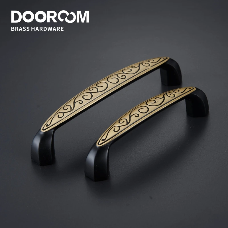 Латунные ручки для мебели Dooroom французский новый классический шкаф комод дверной