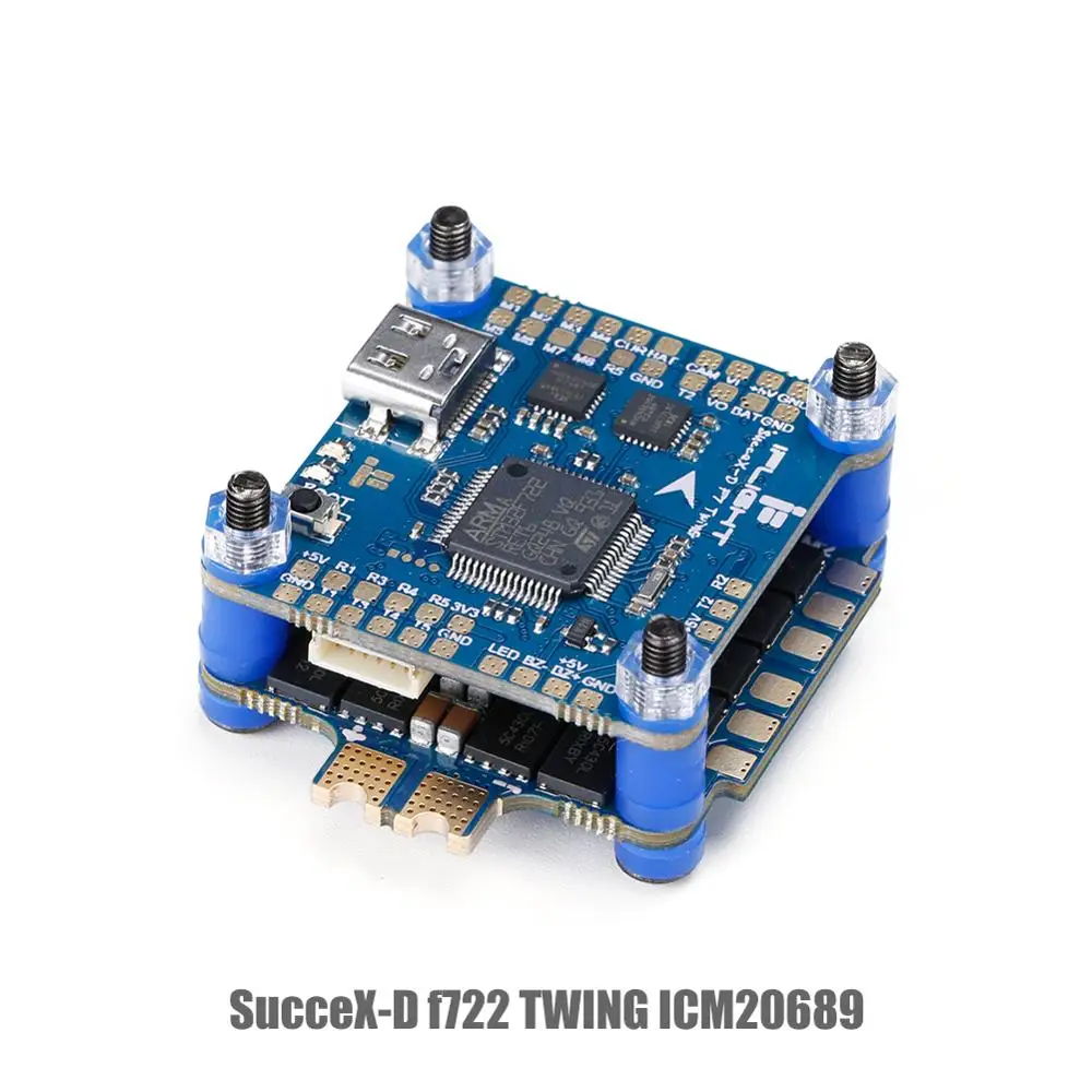 IFlight sucex-D F7 TwinG Stack с sucex-D F7 TwinG FC/sucex 50A 2-6S BLHeli_32 4 в 1 ESC для DJI Air Блок HD FPV система