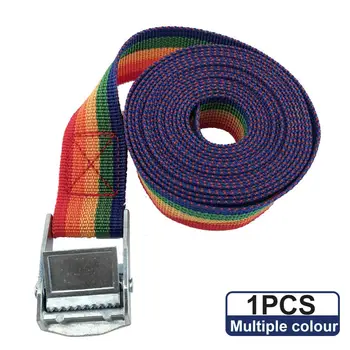 

6Meters Buckle Tie-Down Belt Cargo Straps for Car Motorcycle Bike With Metal Buckle Tow Rope Strong Ratchet Belt for Luggage Bag