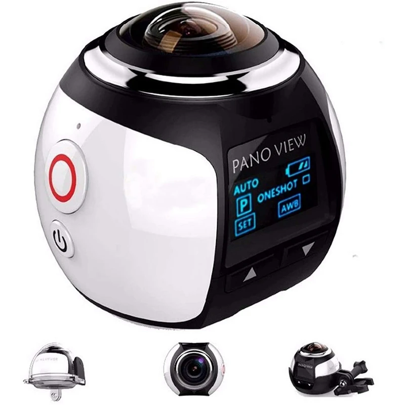 Wireless Panoramic Action Camera 3D VR Action
