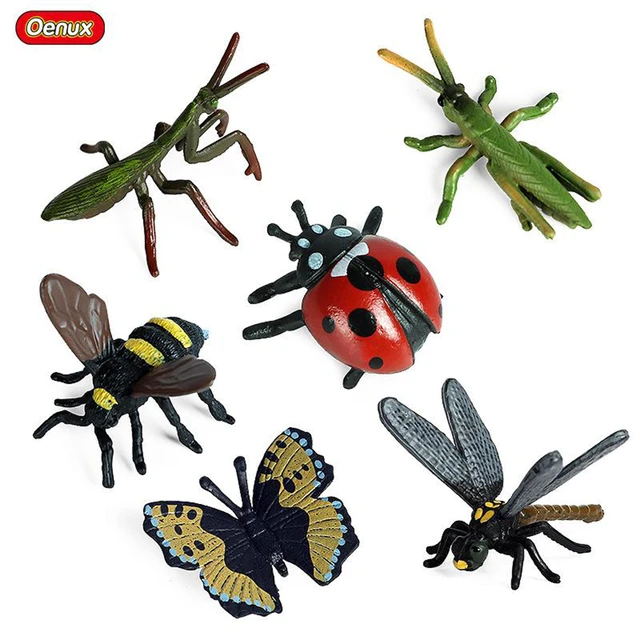 Set Van 6 Plastic Insecten Speelgoed Kinderen Onderwijs Insect Thema Party _ AliExpress Mobile