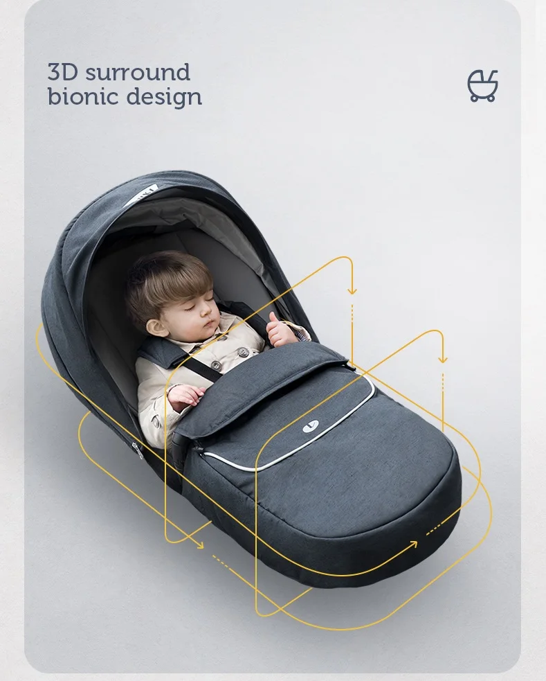  VIKI high landscape light weigh baby strollerportable foldable four wheel stroller kinderwagen baby