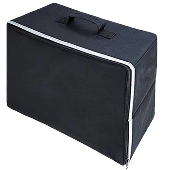 

Protective Portable Oxford Cloth Organizer Zipper Closure Tote Bag Top Handle Dust Proof Carrying Case Sewing Machine Cover
