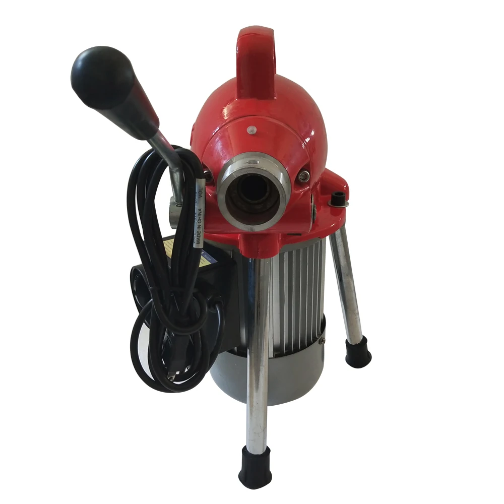 Intbuying110V Sectional Pipe Drain Cleaner Cleaning Machine Electric Snake Sewer