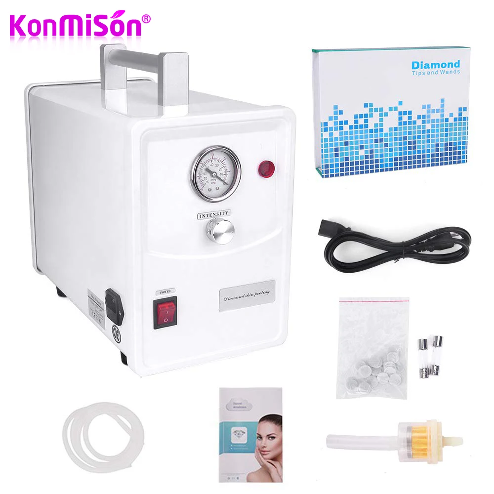 Diamond Microdermabrasion Peel Machine Spray Exfoliation Blackhead Dermabrasion Removal Wrinkle Facial Peeling For SPA Skin Care 3 in 1 diamond microdermabrasion dermabrasion facial peel vacuum beauty machine skin care instrument face cleaner