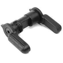 .223 5.56 Safety Selector AR Safety Fire Selector Safety Switch Mil-Spec Carbon 8620 Steel Auxiliary Button  AR-15 Kit Accessory matches selector