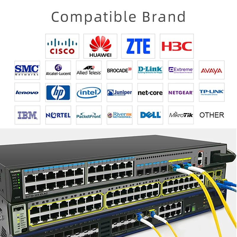 5 pair 1Gb SC 5KM/20KM SFP Module Gigabit Optical