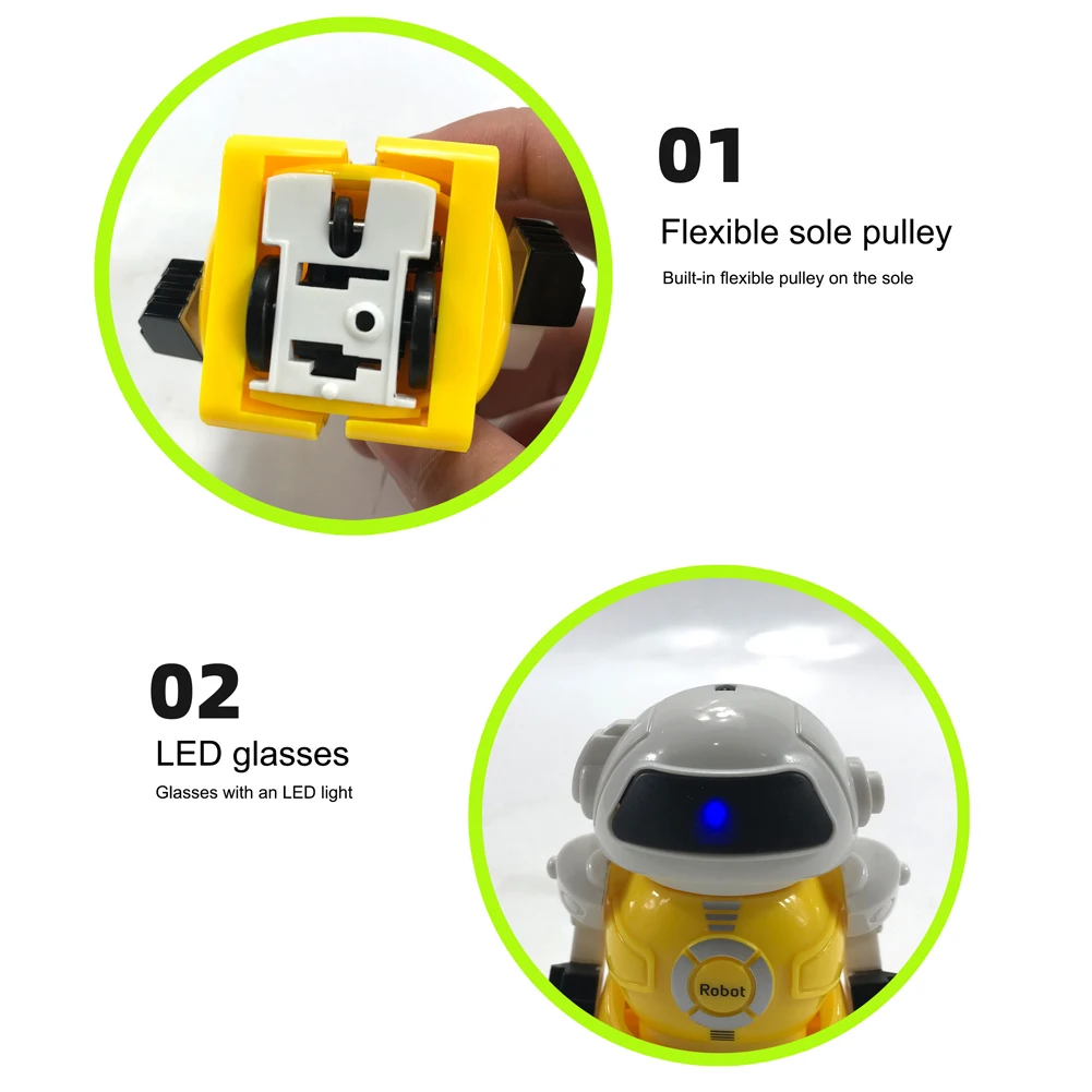 Мини робот Rc с инфракрасным управлением мини Развивающие детские игрушки