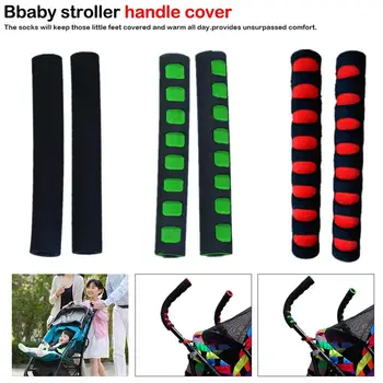 

Baby Pram Handle Cover Push Stroller Armrest Case Cart Sleeve EVA Foam Covers Protective Cover yoya Pram Stroller Accessories
