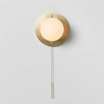 

nordice aplique luz pared lamp iron corridor living room bedside lampara pared bedroom lamp