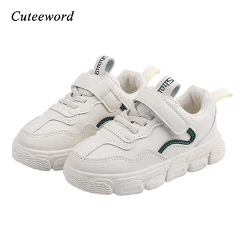 

Children Sports Shoes for Girls Casual Sneakers 2020 Spring and Autumn New Breathable School Running Shoes Leather Kids Sneakers
