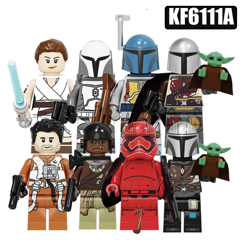 

New Building Blocks Super Heroes Figure Baby Yoda Hydra Thor Hawkeye Doctor Fate Iron Man Figures LegoingLys Kids Toys KF6111A