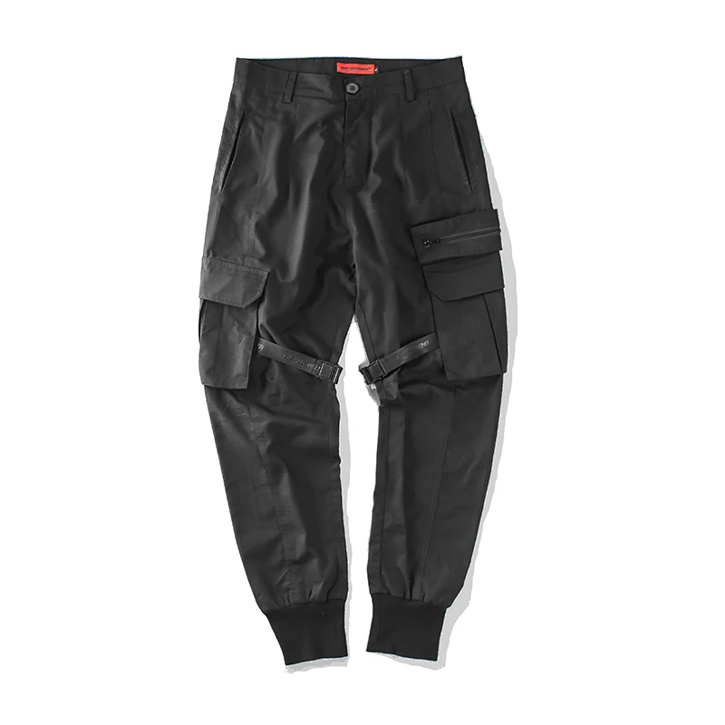 Paratrooper pants joggers with straps techwear ninjawear darkwear EDR | Мужская одежда