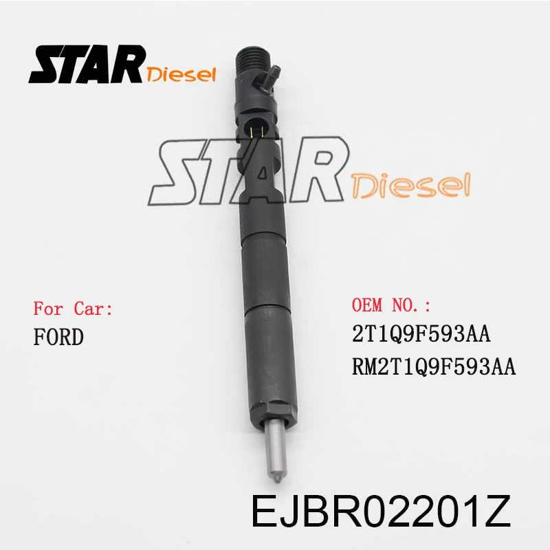 Звезда дизель инжектор EJBR02201Z(2T1Q9F593AA) дизель инжектор EJB R02201Z дизельный двигатель инжектор EJBR 02201Z для FORD FOCUS