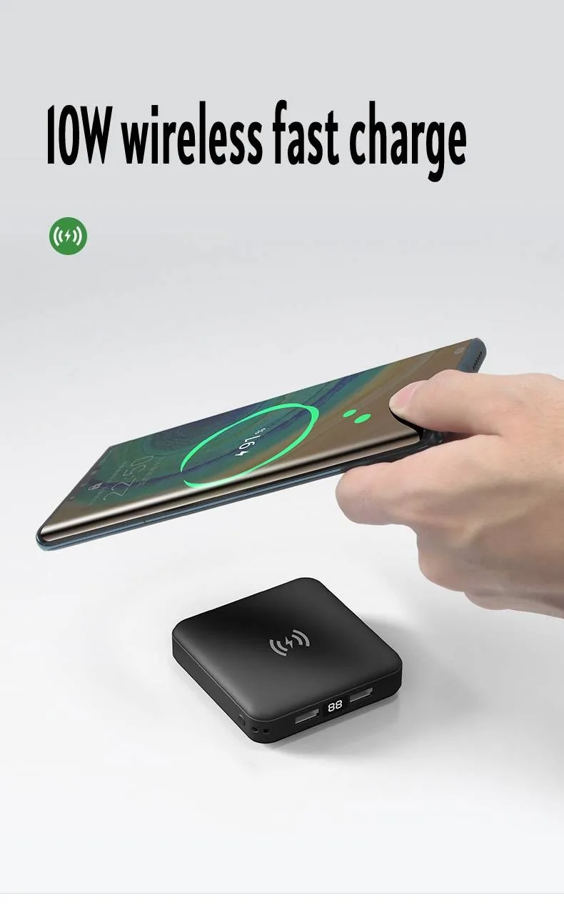 30000mah Wireless Charging Power Bank Light And Thin Portable Magnetic  Wireless Power Bank Twoway Super Fast Charging Power Bank|Power Bank| -  AliExpress