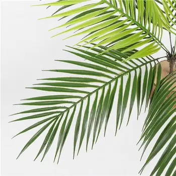 

Artificial Fern Plants Plastic Tropical Palm Tree Leaves Branch Home Garden Decoration Photography Wedding Decor Leaves