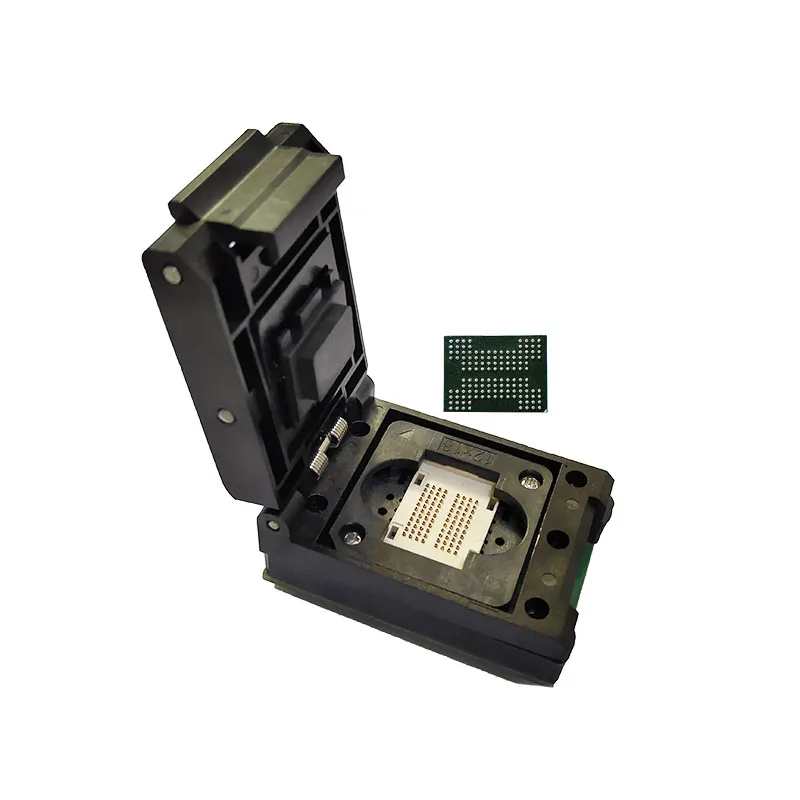 BGA152 BGA132 BGA88 BGA136 Test Socket Adapter IC Test Socket Burn in Pitch 1.0mm Flash Testing Programming