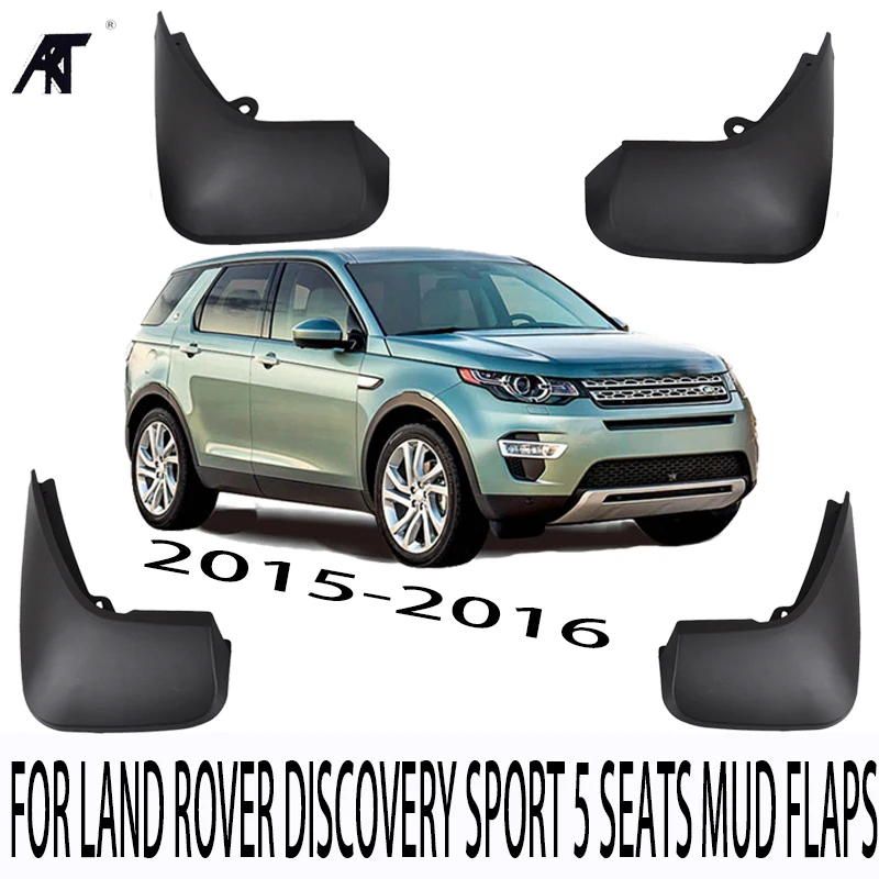 4Pcs Splash Guards Mud Flaps Full Set for Land Rover Discovery 5 2017-2018 New