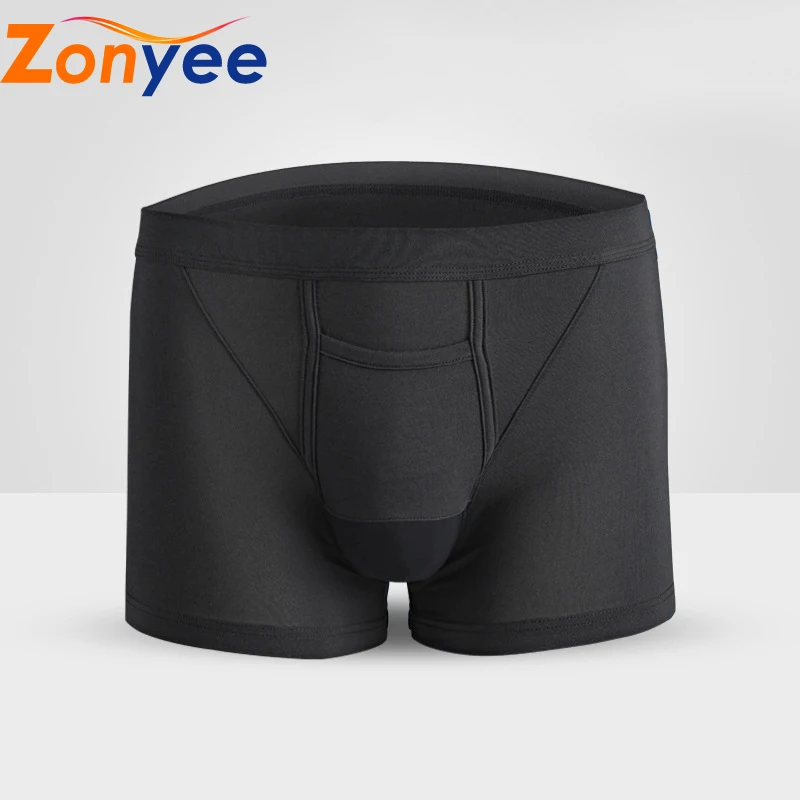 

Men's Boxer Mid-Waist Comfortable Men's Underwear U convex Design Modal Mens Boxer Breathable Underwear