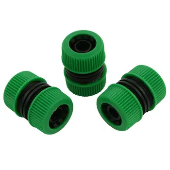 

4x Hose Pipe Connector 1/2inch Garden Joiner Mender Extend Repair Adaptor Green