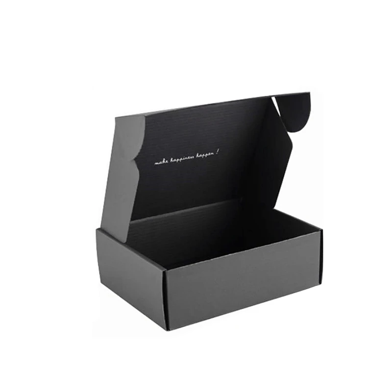 Black Color Packaging Box, Small Gifts Box, Kraft Paper Box for Wig Jewelry, Custom Printed Logo, 5 Pcs, 10Pcs 5 H5b284f3a51d74d35ad72bb46f2236f6bF