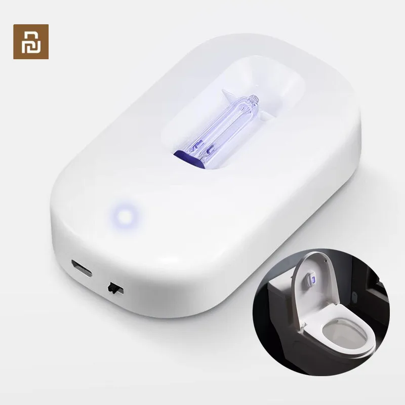 Youpin Xiaoda-desodorizador de inodoro inteligente, esterilización automática, desodorización, impermeable, multifunción, UVC + LED de ozono