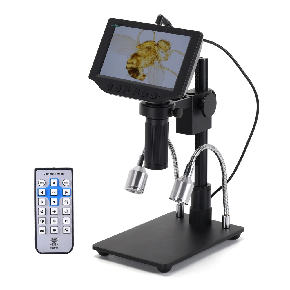 Беспроводной Цифровой Микроскоп с дистанционным управлением 16MP1080P HDMI USB 150X C-mount