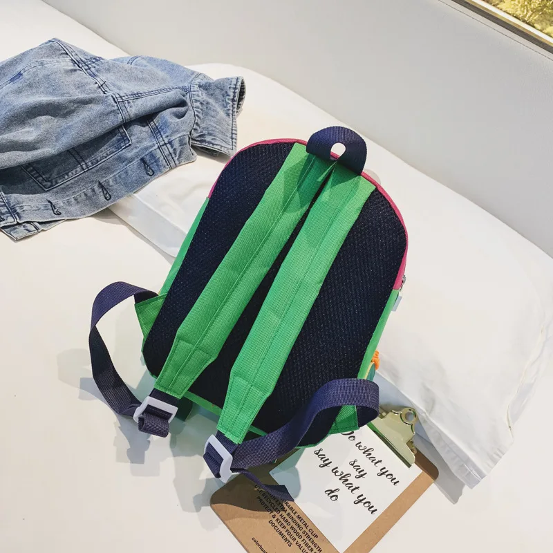 

Fashion Cool Gas Boy Robot Backpack Children Simple Backpack Kindergarten Primary Class Baby Lightweight School Bag
