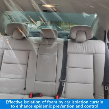 

Car Isolation Partition Protection Screen Driver Cab Anti Droplet Dust Transparent Protective Film Car Interior Protection
