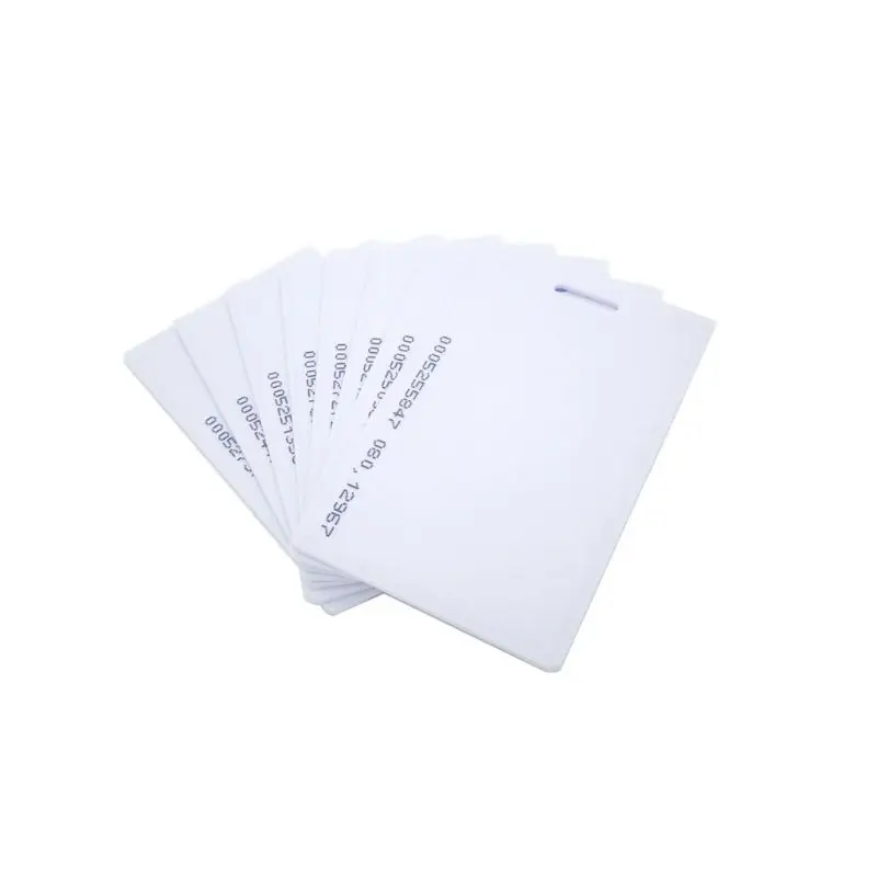 10 шт. TK4100/EM4100 125 кГц карта контроля доступа брелок RFID жетон кольцо чип белая
