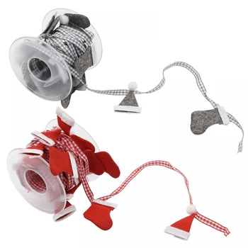 

Christmas Decoration Hand-woven Belt Diy Making Non-woven Christmas Stockings Christmas Hat Accessories Belt