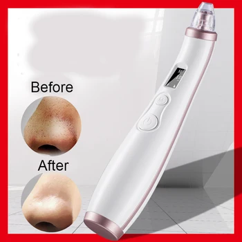 

Blackhead Remover LCD display Face Deep Cleaner Pore Acne Pimple Removal Vacuum Suction Facial Beauty Clean Skin Care SPA Tool