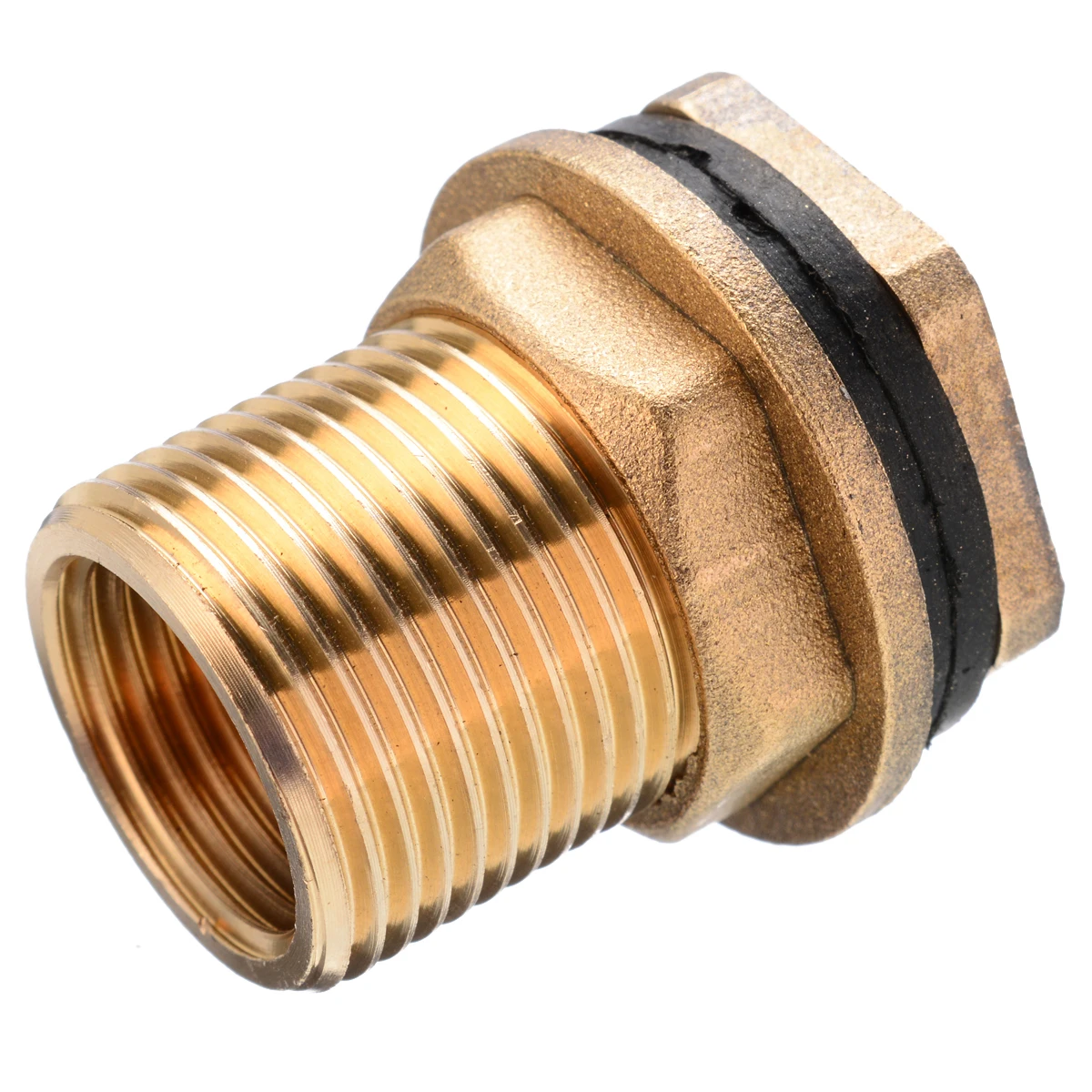 Water Hose Connector 1/2" Female 3/4" Male Soild Brass Garden Irrigation Adapter Aquarium Air Pump Fish Tank Hose Fittings