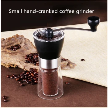 

Manual Ceramic Coffee Grinder Mini Powerful Beans Spices Maker Beans Mill Herbs Nuts Kitchen Coffeeware Tools For Home Travel
