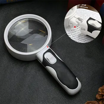 

20x LED Small Handheld Lighted Magnifying Glass