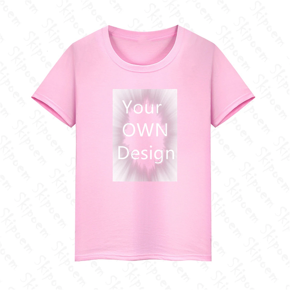 

Design your own printed content men and women custom image DIY short-sleeved cotton Tshirt casual color T-shirt clothing T-shirt